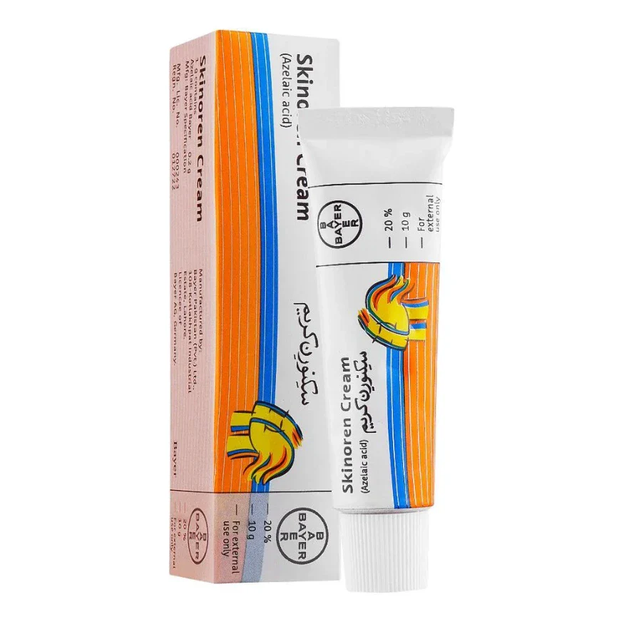 Skinoren Cream 20% Azelaic Acid for acne and hyperpigmentation treatment
